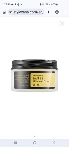 Cosrx advanced snail - snail, crema